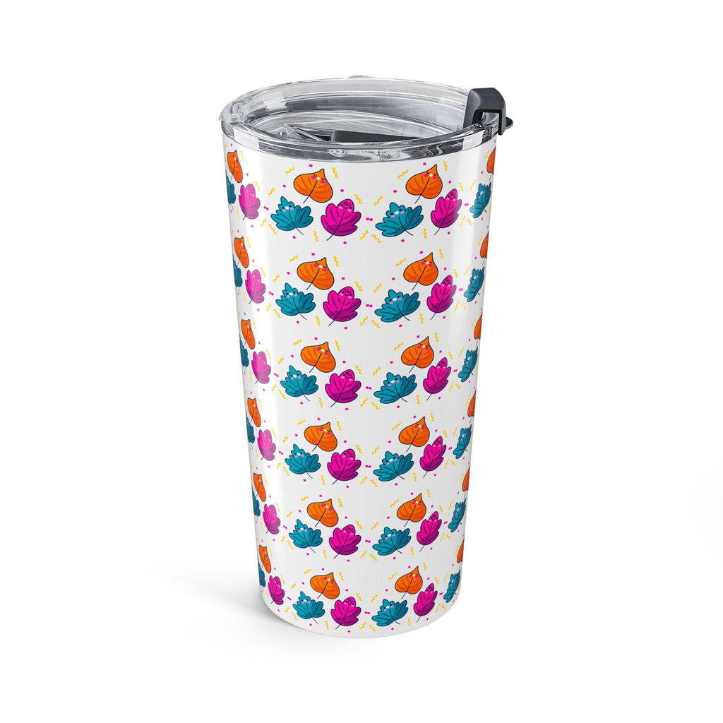 Bright Vibrant Leaves Tumbler