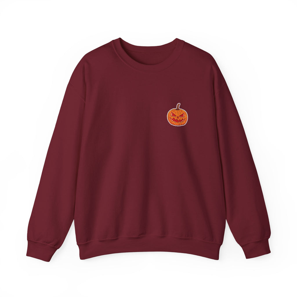 Spooky Pumpkin Unisex Heavy Blend™ Crewneck Sweatshirt