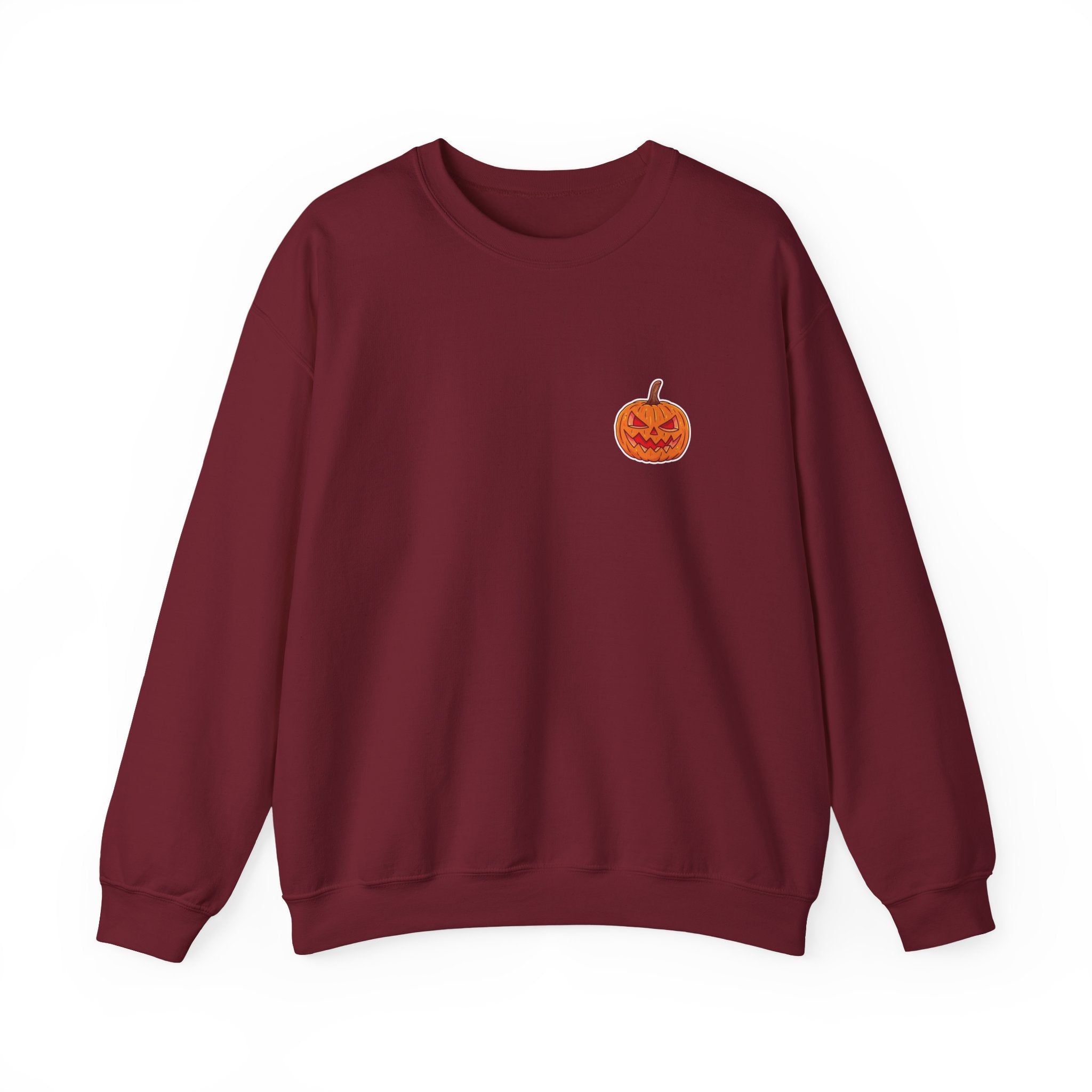 Spooky Pumpkin Unisex Heavy Blend™ Crewneck Sweatshirt
