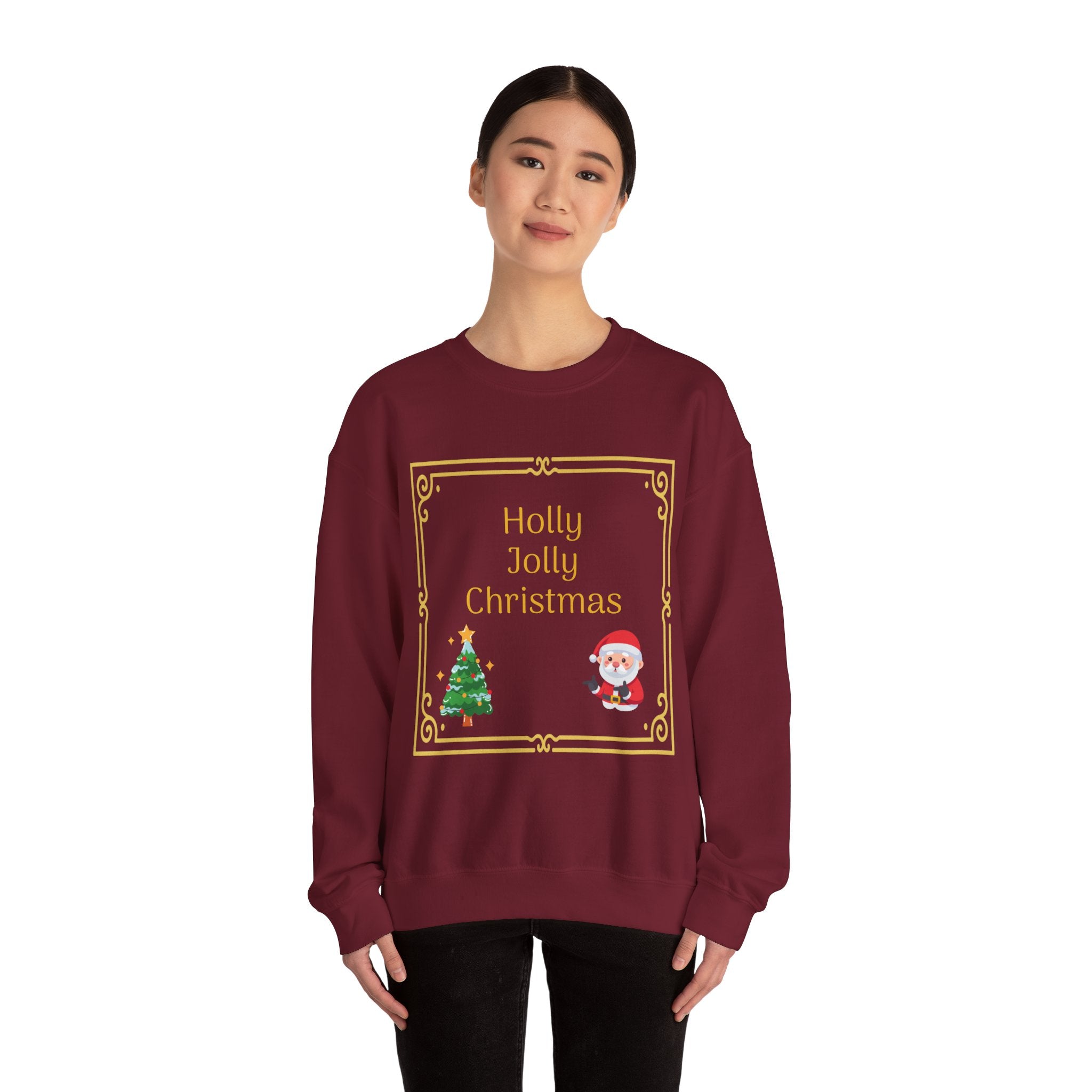 Holly Jolly Christmas Crewneck Sweatshirt