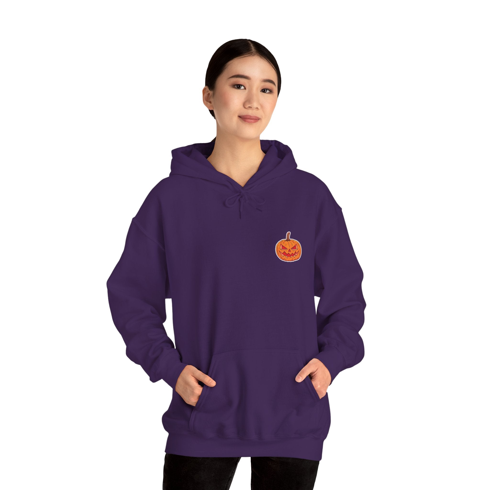 Spooky Pumpkin Unisex Heavy Blend™ Hooded Sweatshirt
