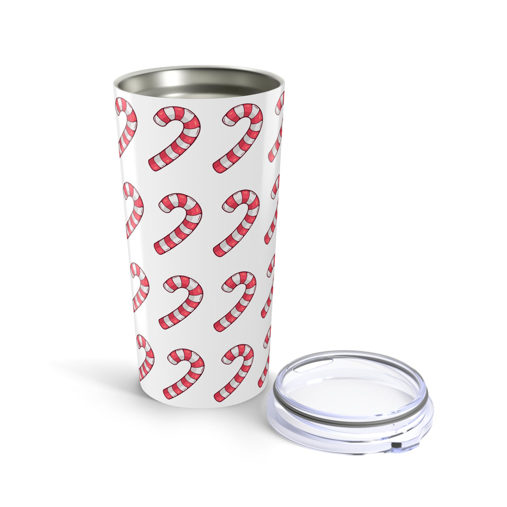 Candy Cane Pattern Tumbler