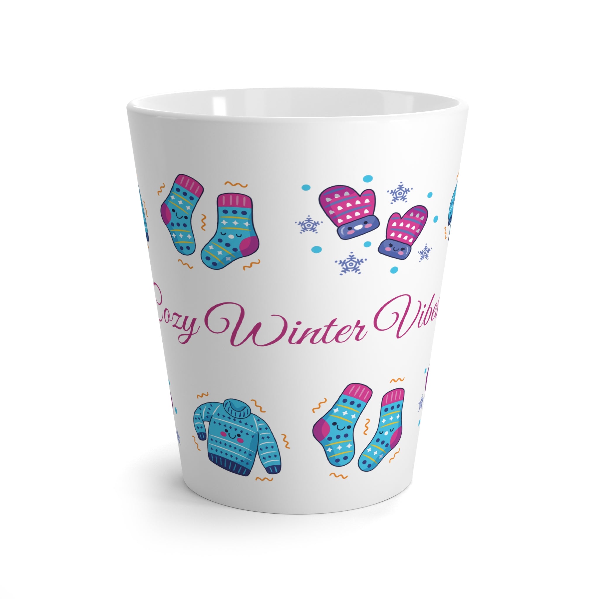Cozy Winter Vibes Latte Mug