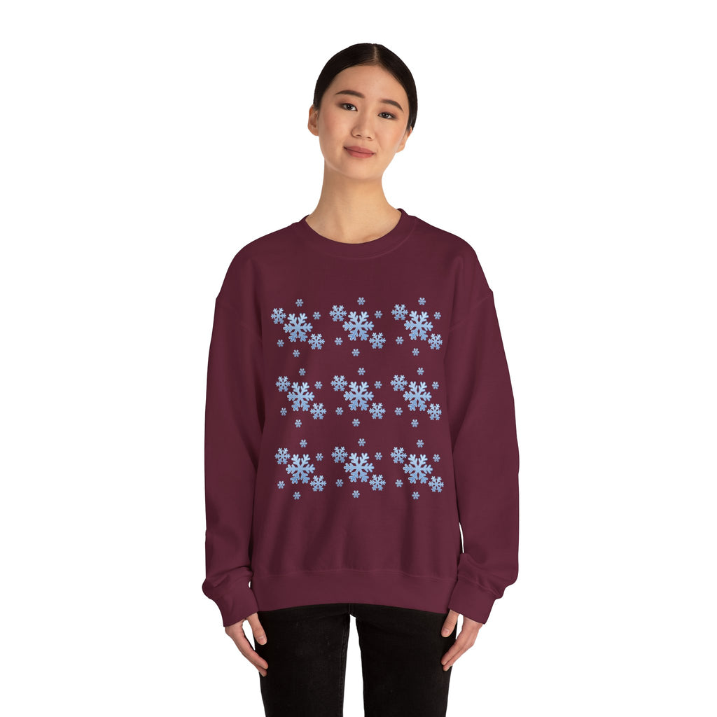 Snowflake Crewneck Sweatshirt