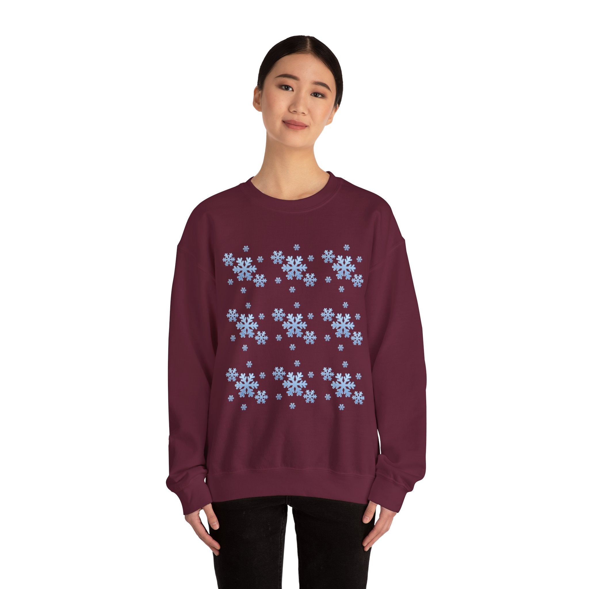 Snowflake Crewneck Sweatshirt