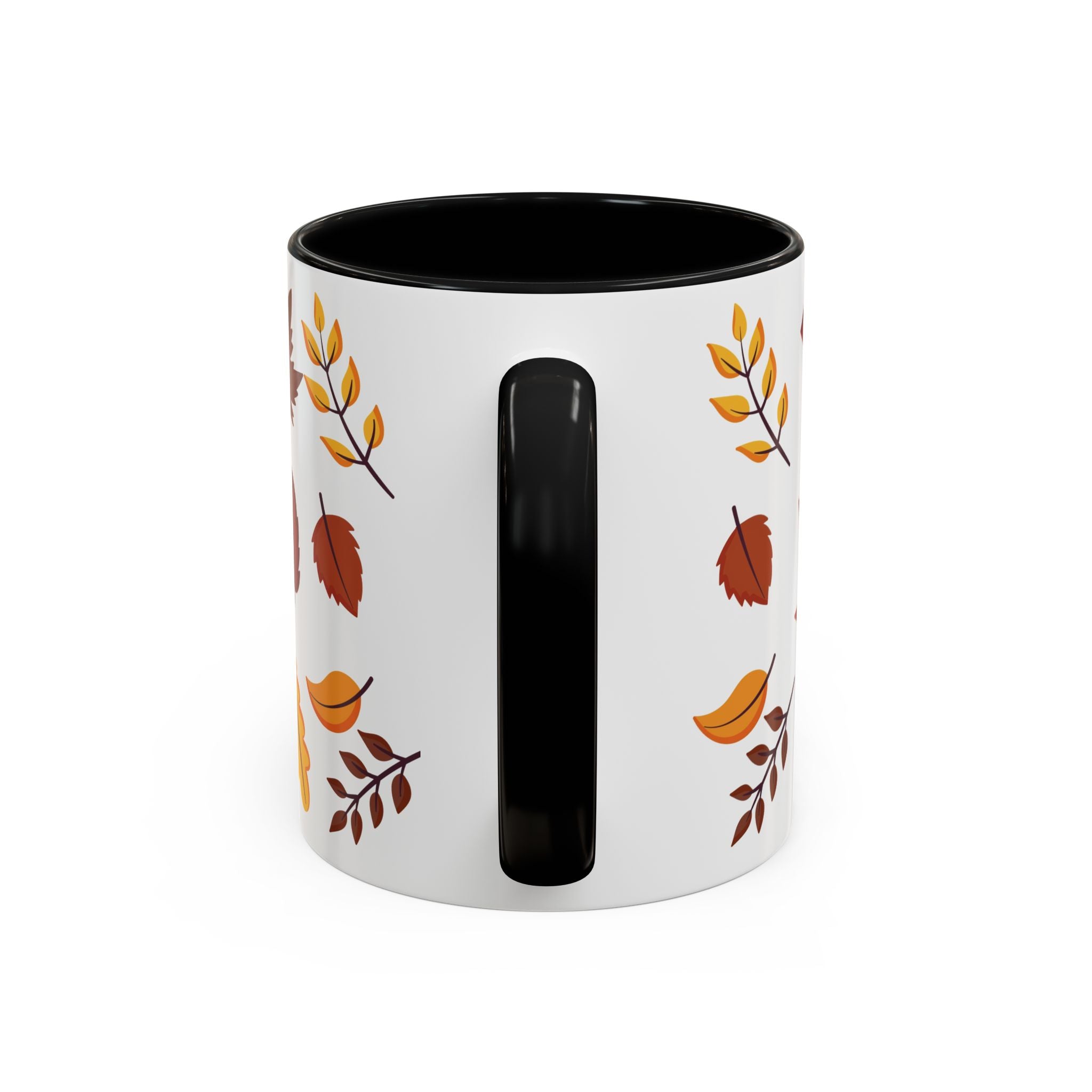 Autumn Leaves Accent Coffee Mug (11, 15oz)