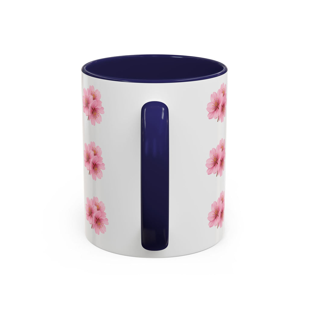 ''Always Blooming'' Pink Floral Coffee Mug — Pink Flower Spring Mug (11/15oz)