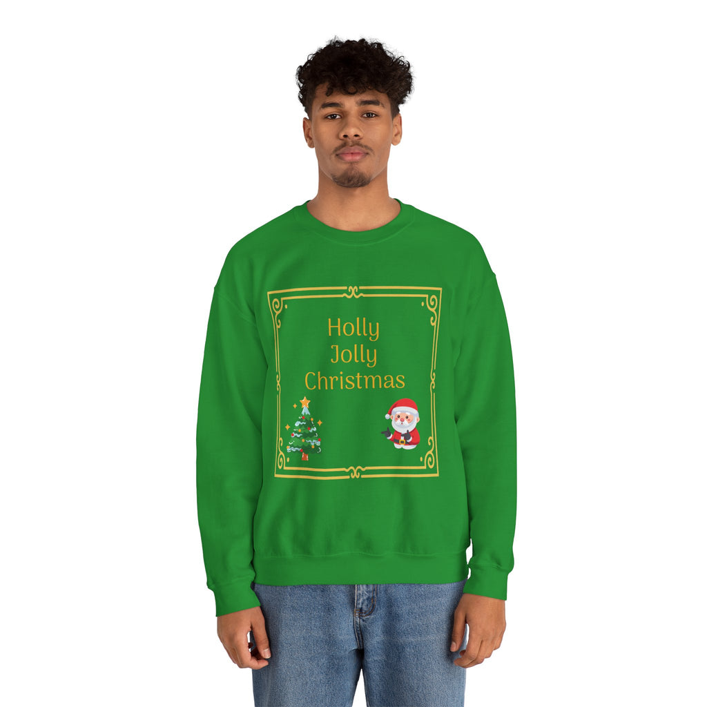 Holly Jolly Christmas Crewneck Sweatshirt