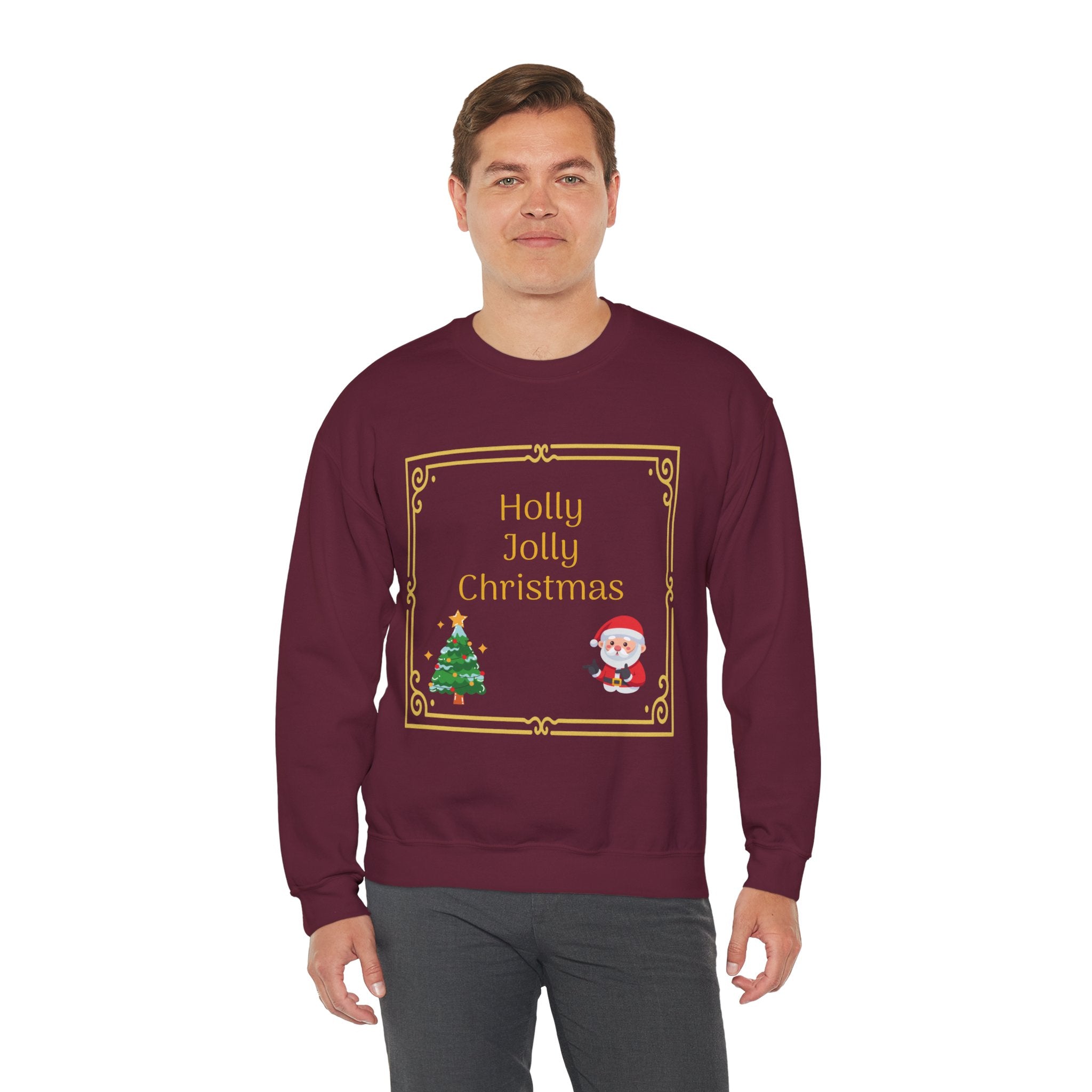 Holly Jolly Christmas Crewneck Sweatshirt