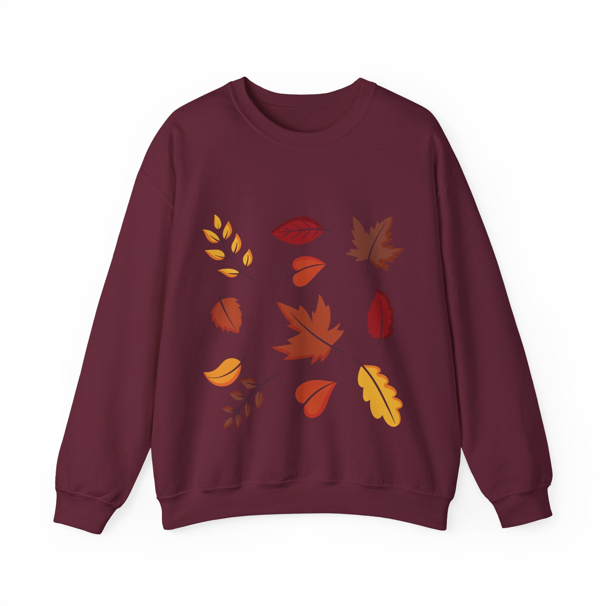 Autumn Leaves Unisex Heavy Blend™ Crewneck Sweatshirt