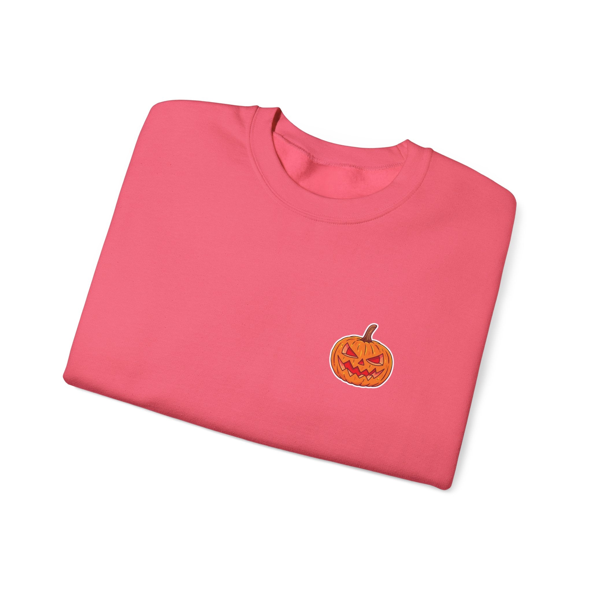 Spooky Pumpkin Unisex Heavy Blend™ Crewneck Sweatshirt