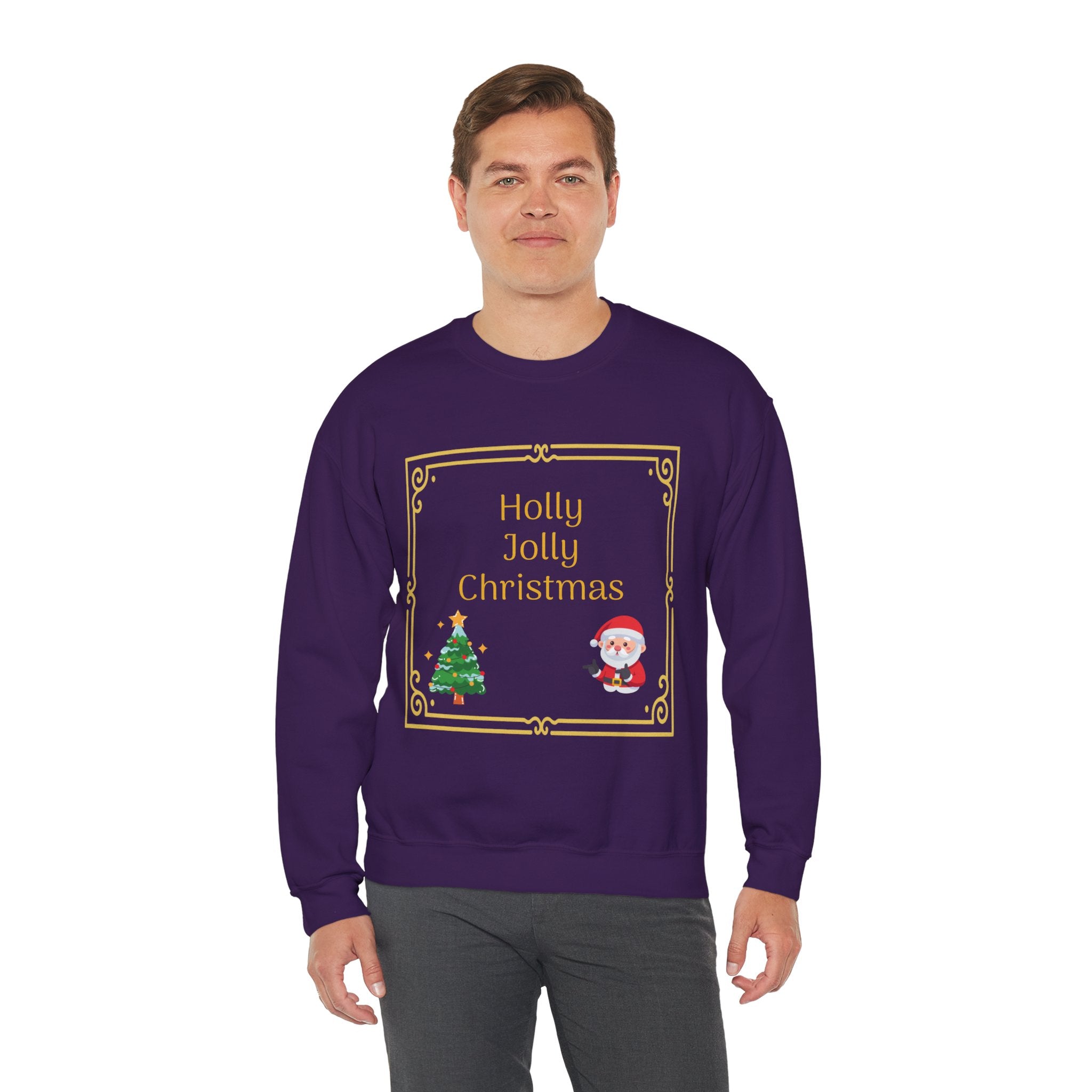 Holly Jolly Christmas Crewneck Sweatshirt