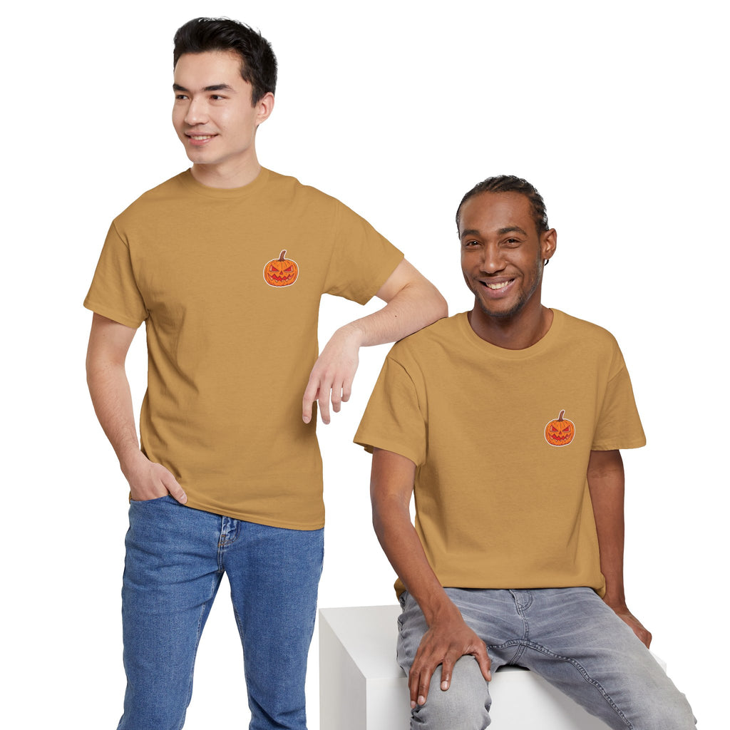 Spooky Pumpkin Unisex Heavy Cotton Tee