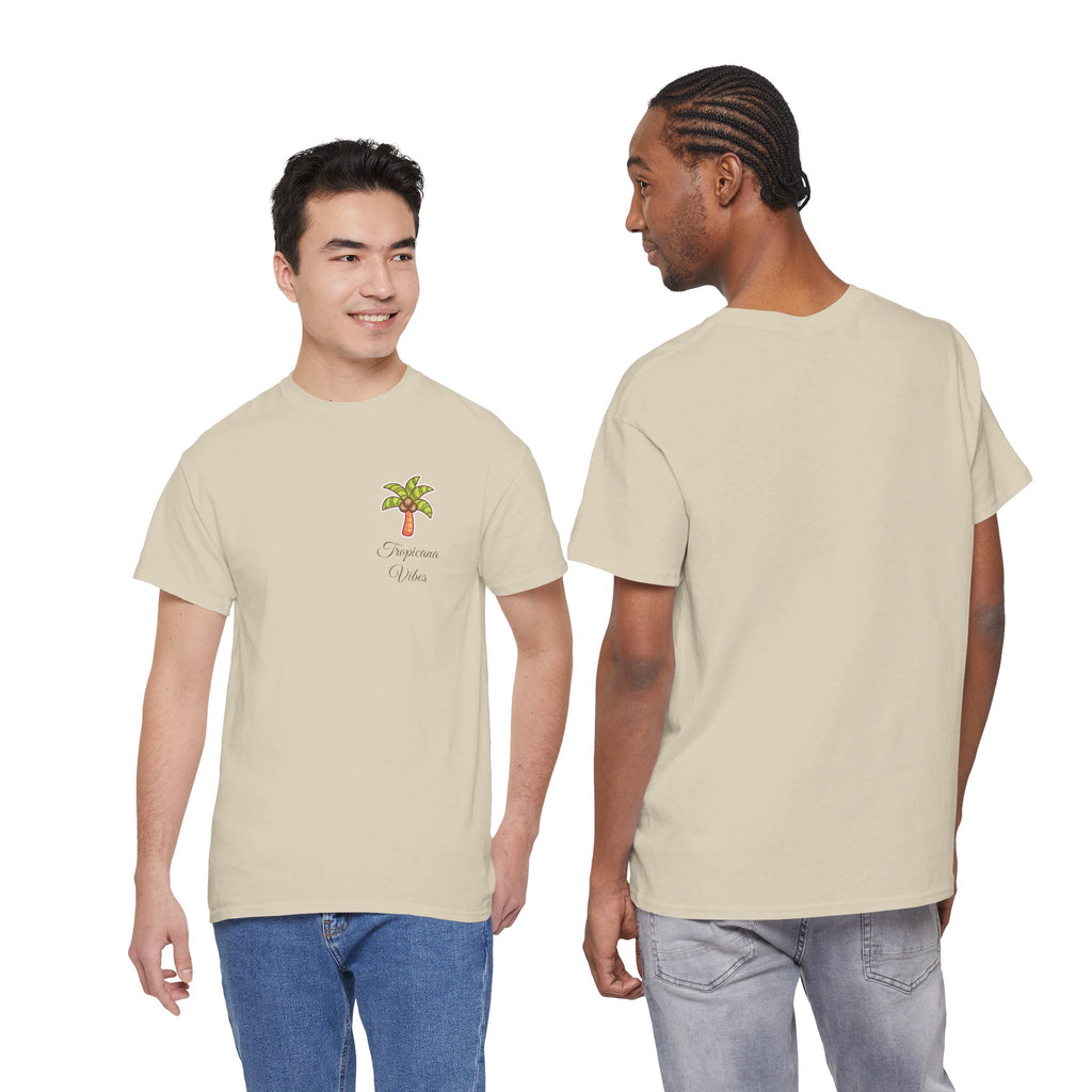 Tropicana Vibes T-Shirt — Tropical Palm Beach Graphic Tee