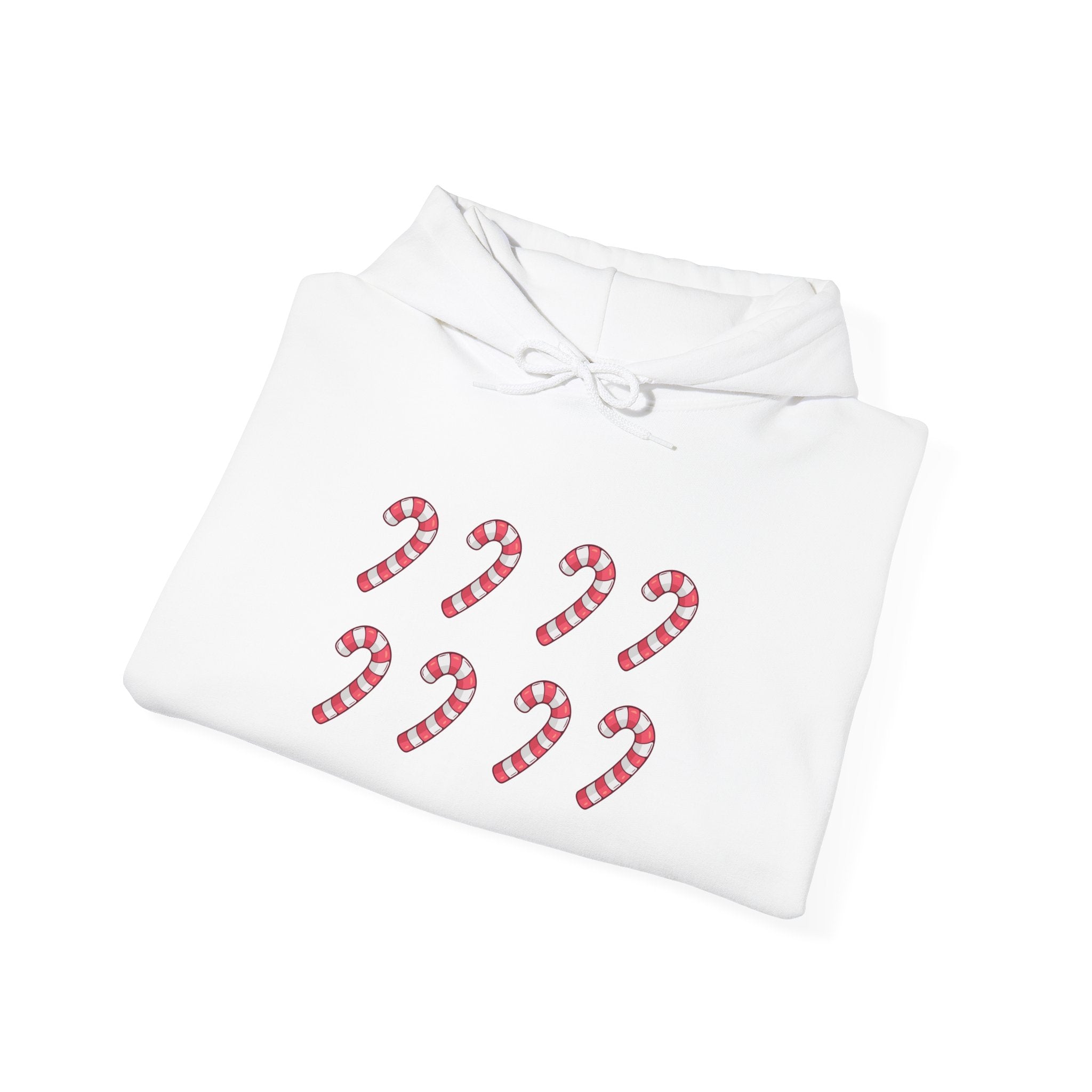 Candy Cane Pattern Hoodie