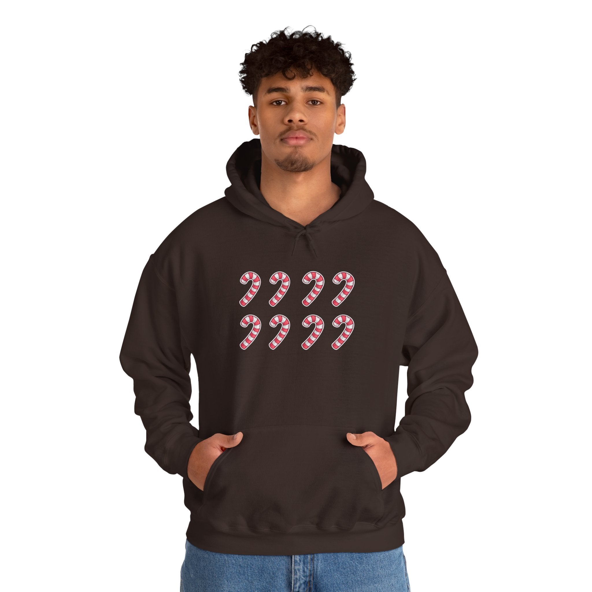Candy Cane Pattern Hoodie
