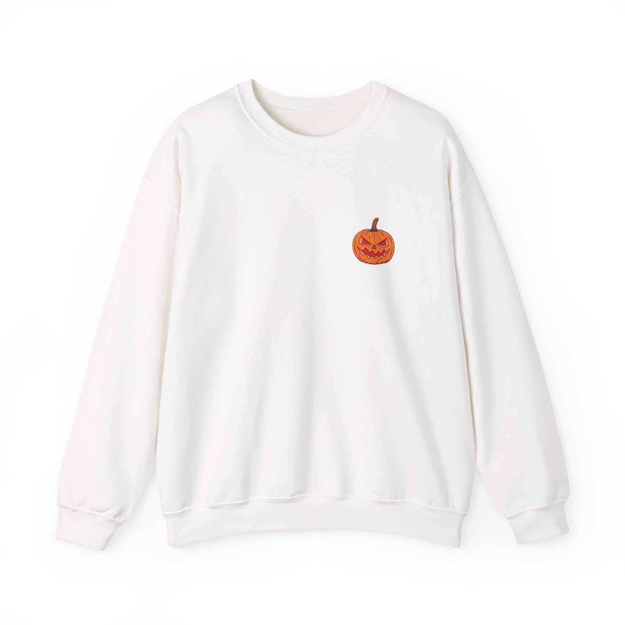 Spooky Pumpkin Unisex Heavy Blend™ Crewneck Sweatshirt