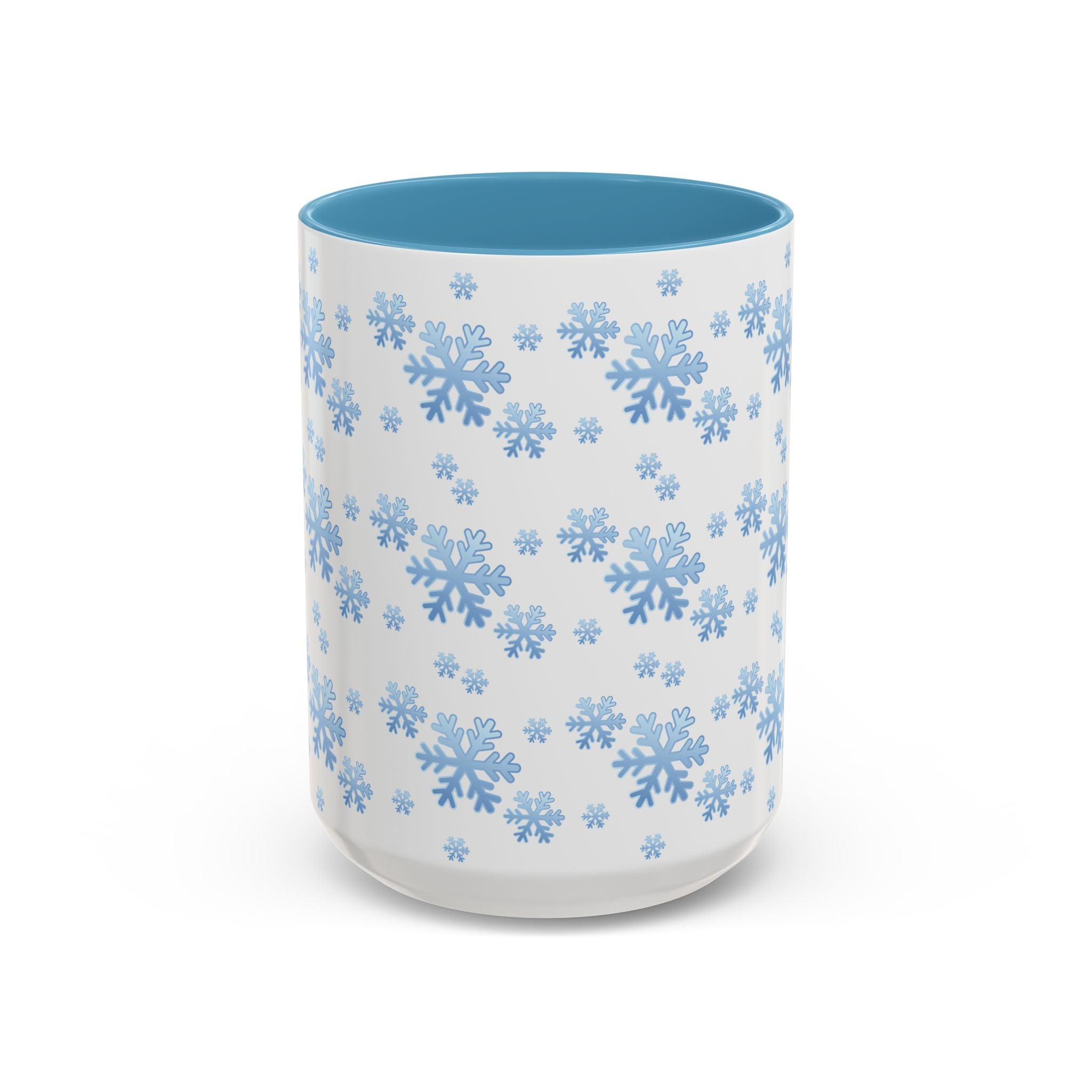 Snowflake Accent Coffee Mug , 11/15oz