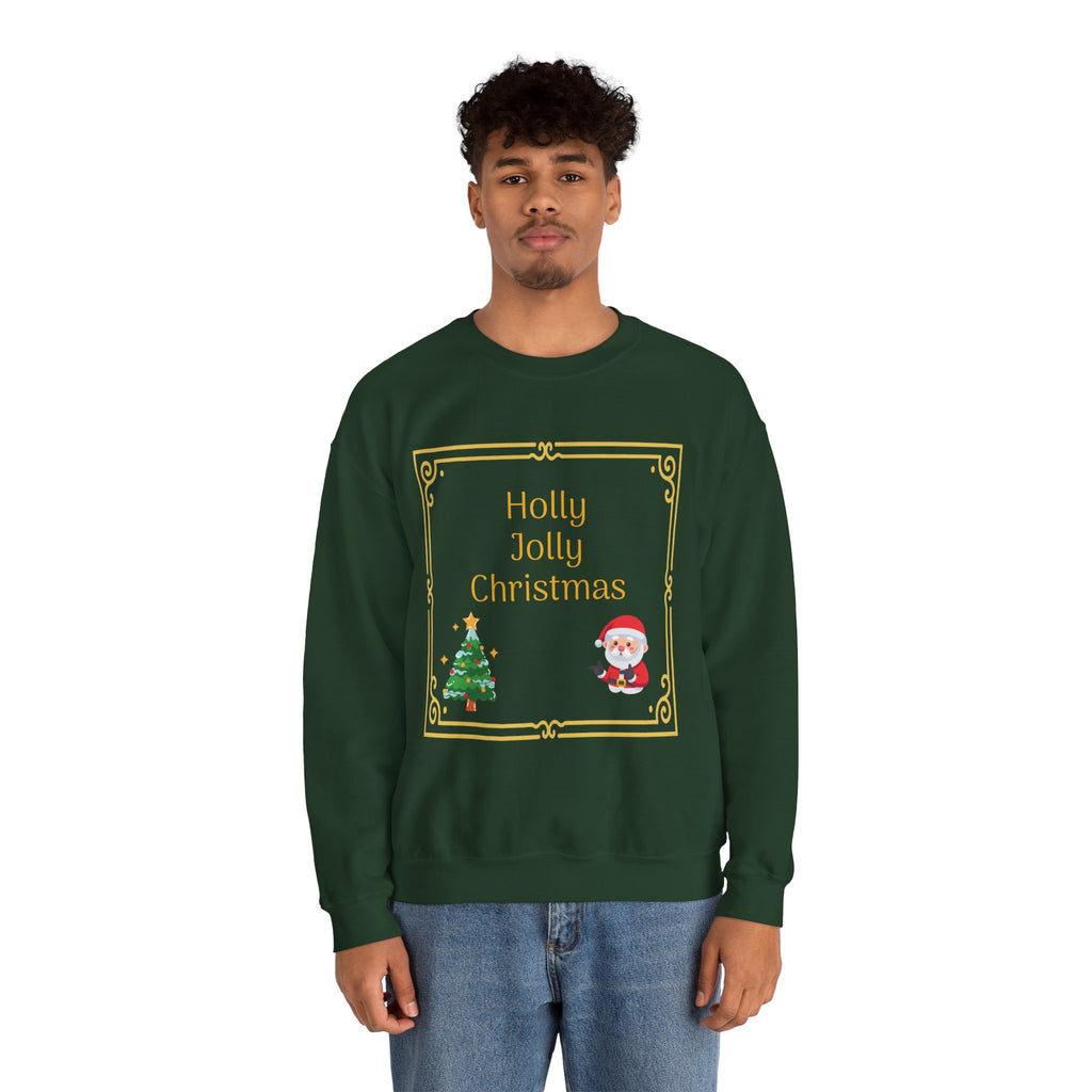 Holly Jolly Christmas Crewneck Sweatshirt