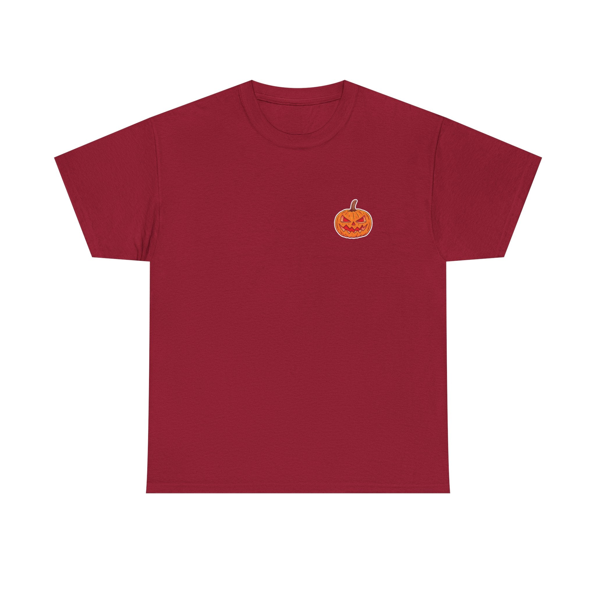 Spooky Pumpkin Unisex Heavy Cotton Tee