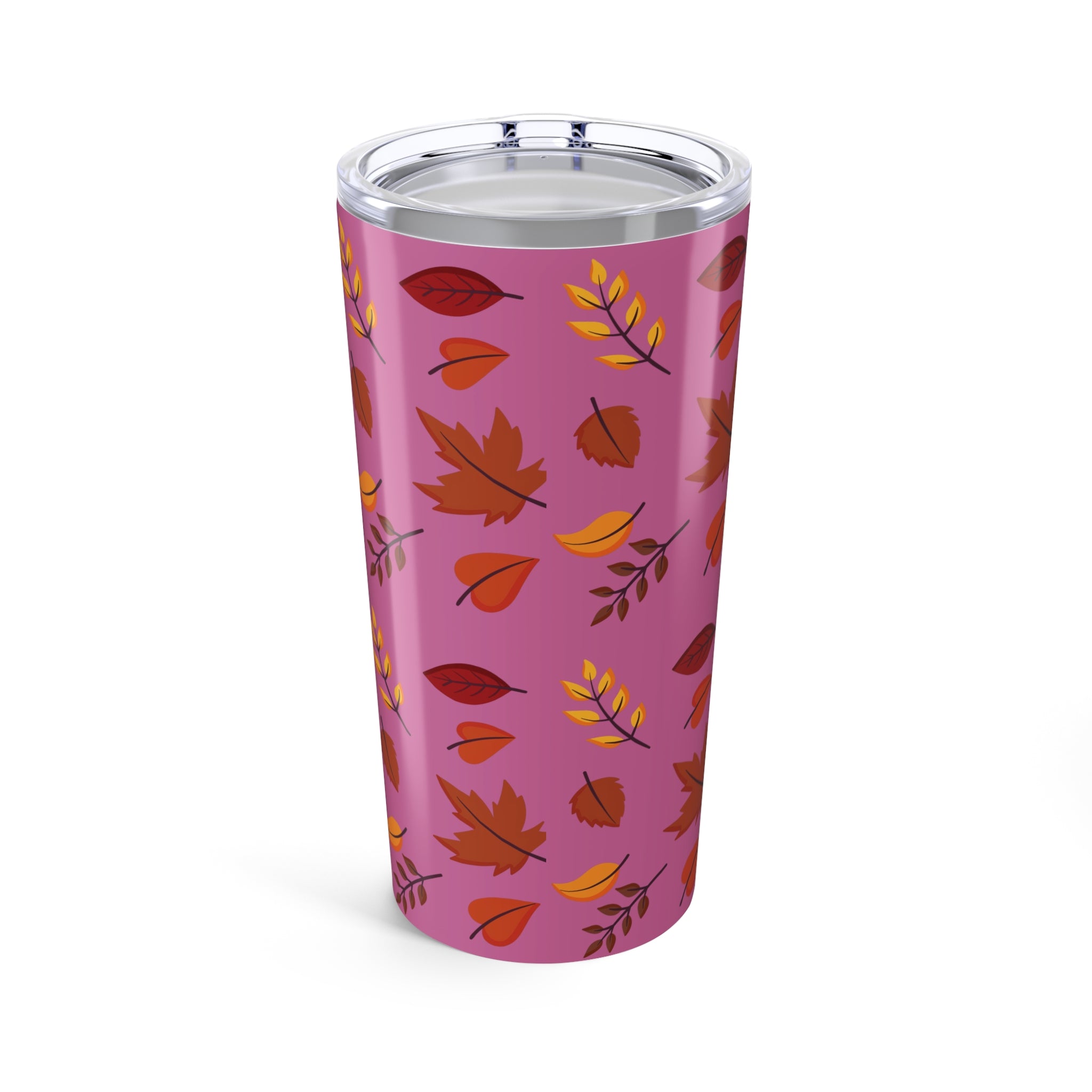 Autumn Leaves Tumbler Magenta