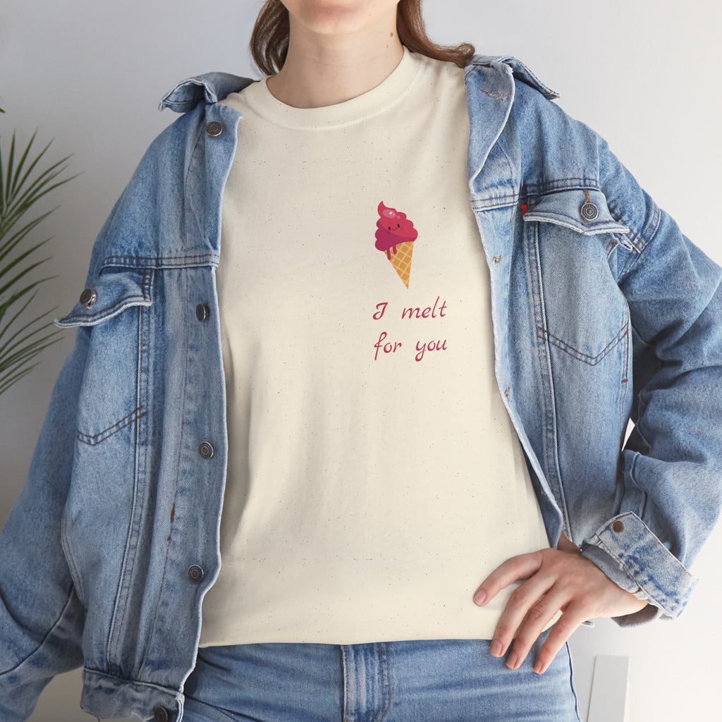 "I Melt For You" Cute Summer Tee