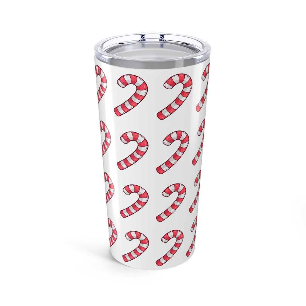 Candy Cane Pattern Tumbler