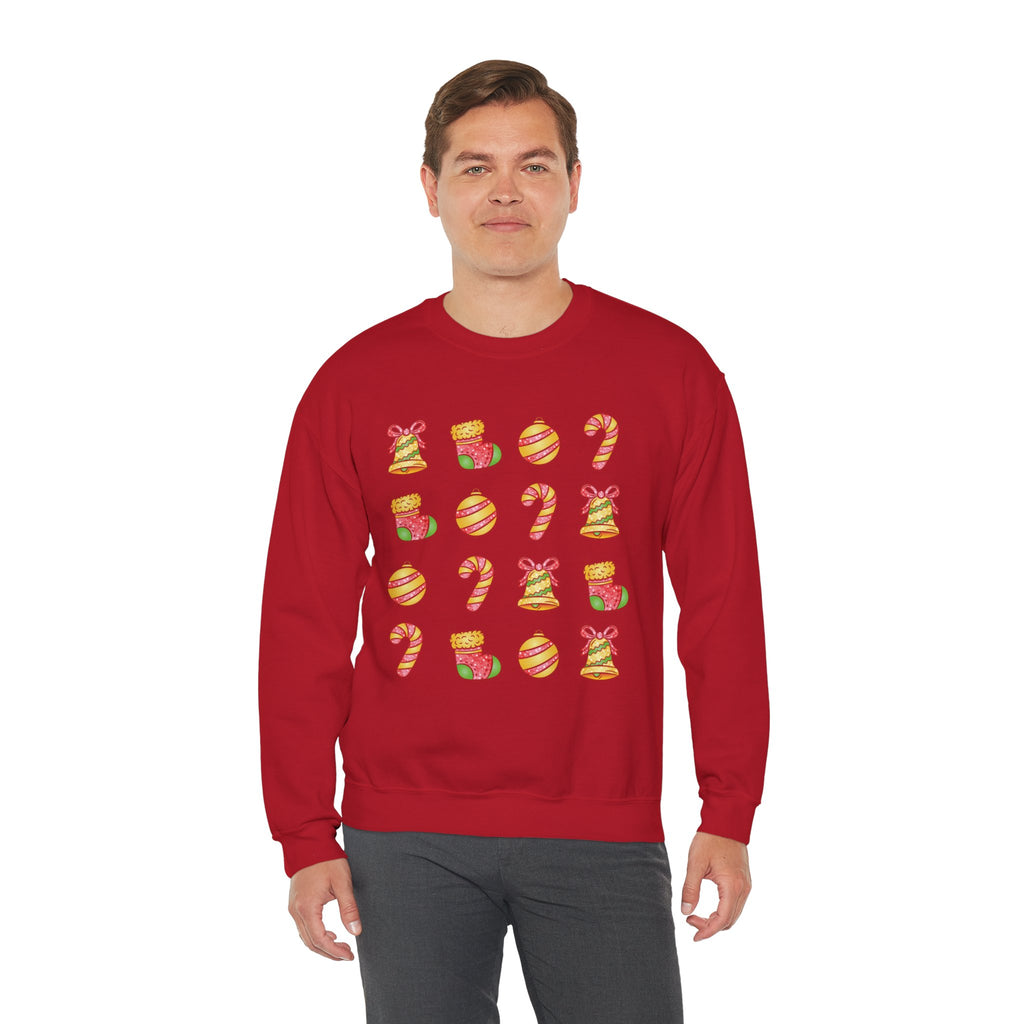 Christmas Pattern Crewneck Sweatshirt
