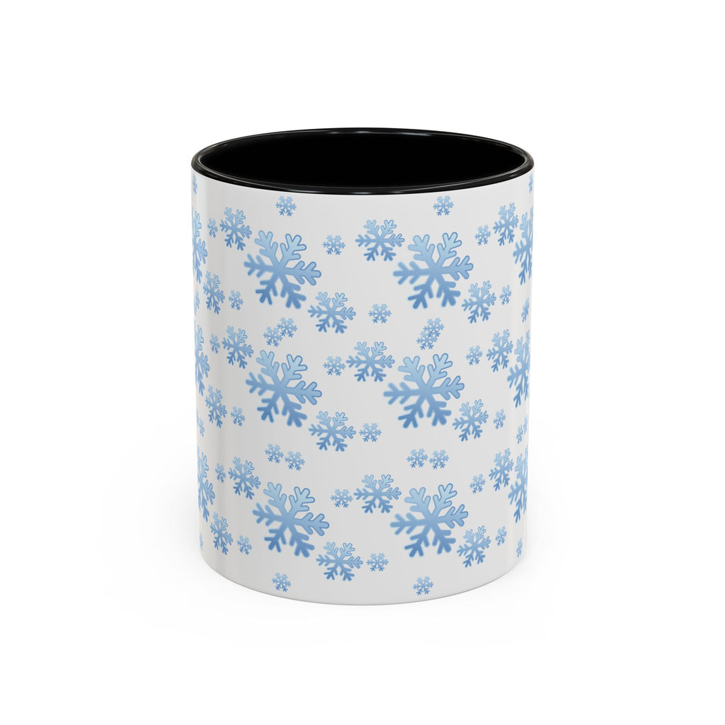 Snowflake Accent Coffee Mug , 11/15oz