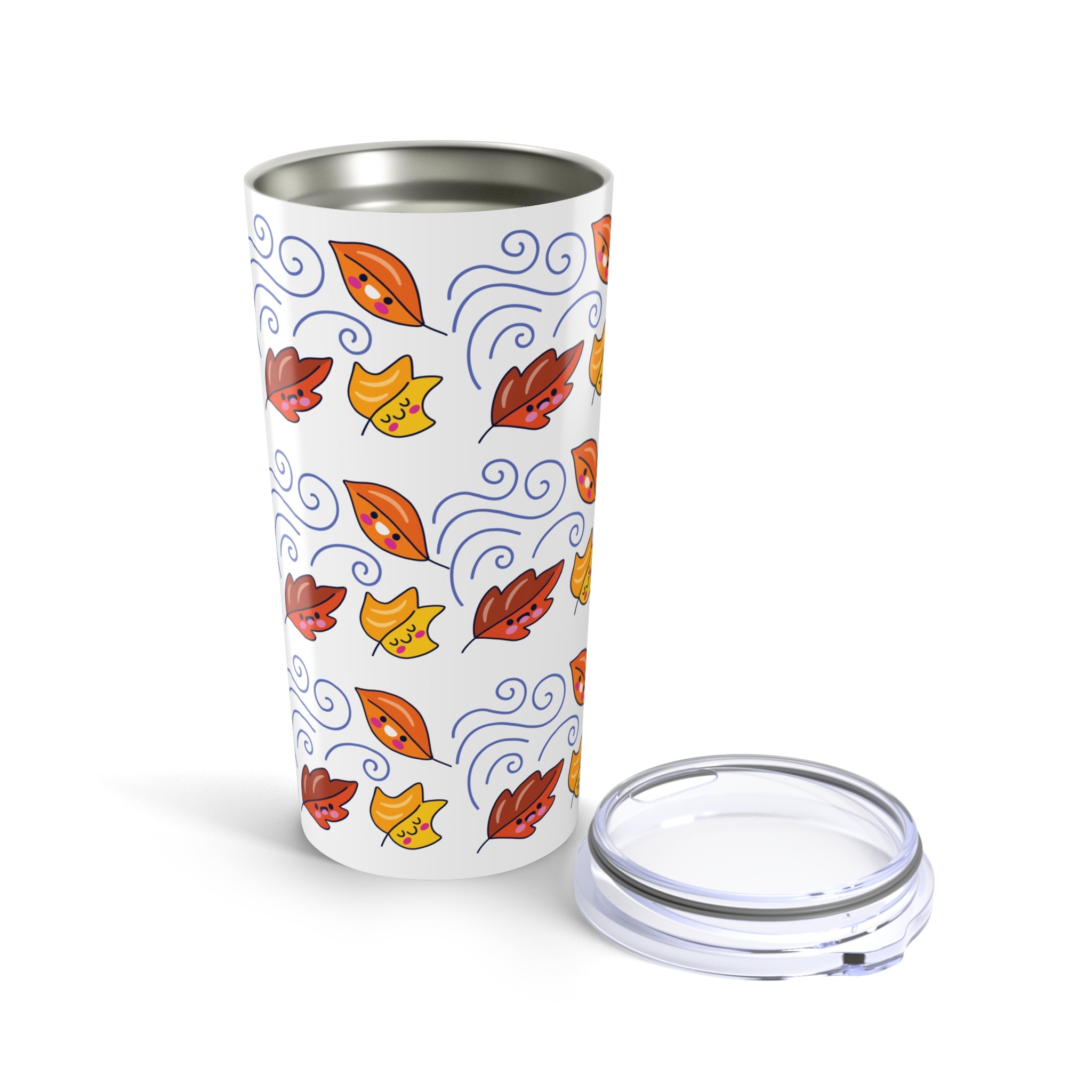 Leaves and Wind Tumbler