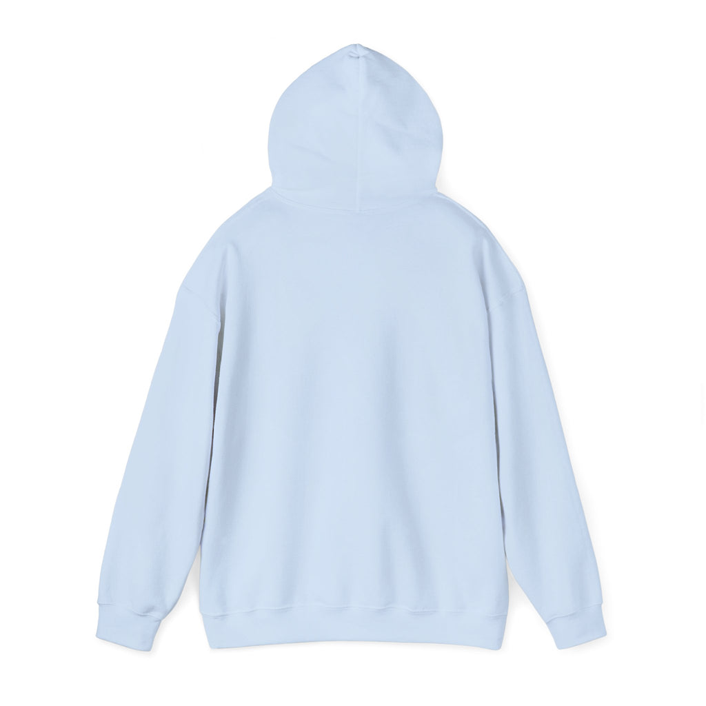 Glittery Blue Holiday Pattern Hoodie
