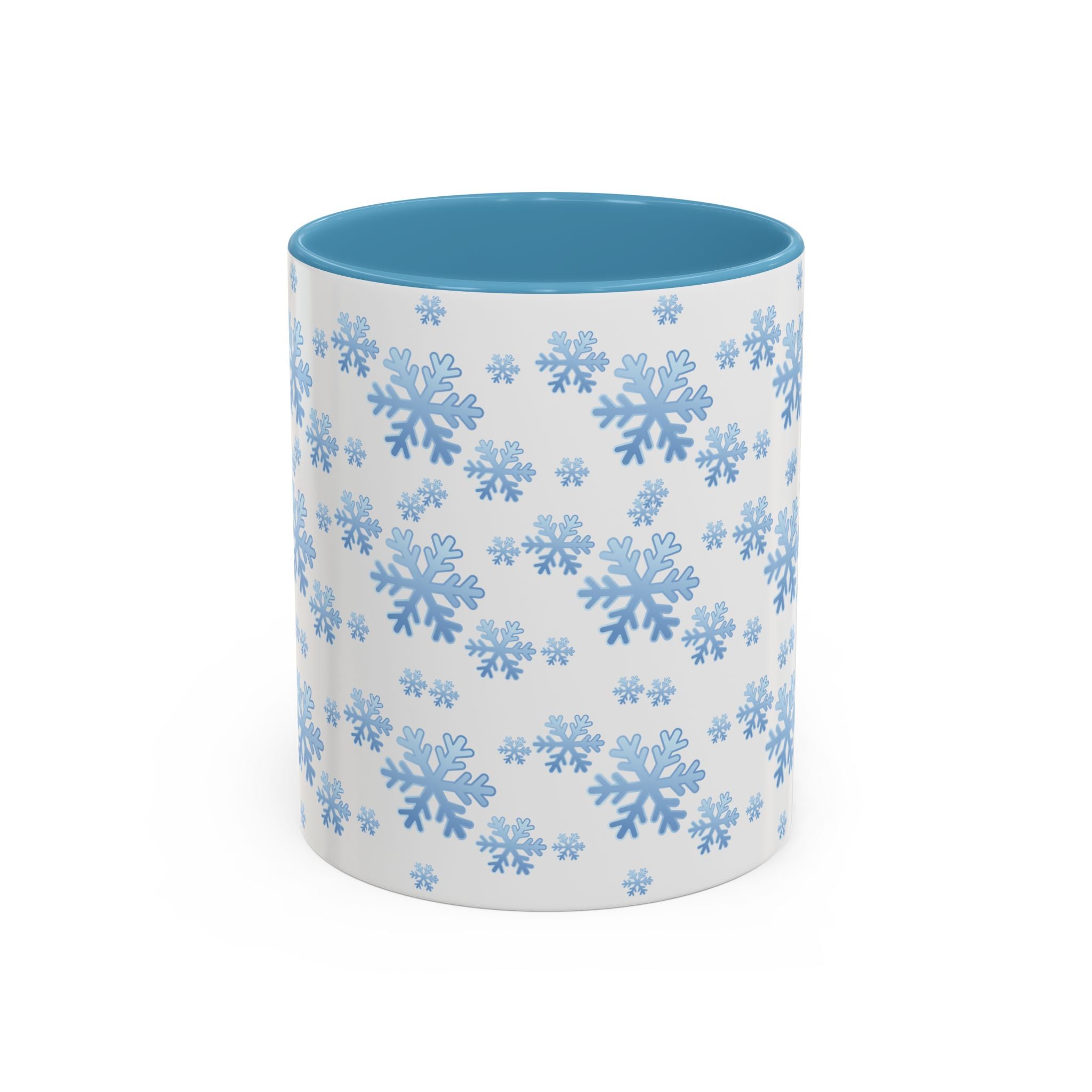 Snowflake Accent Coffee Mug , 11/15oz