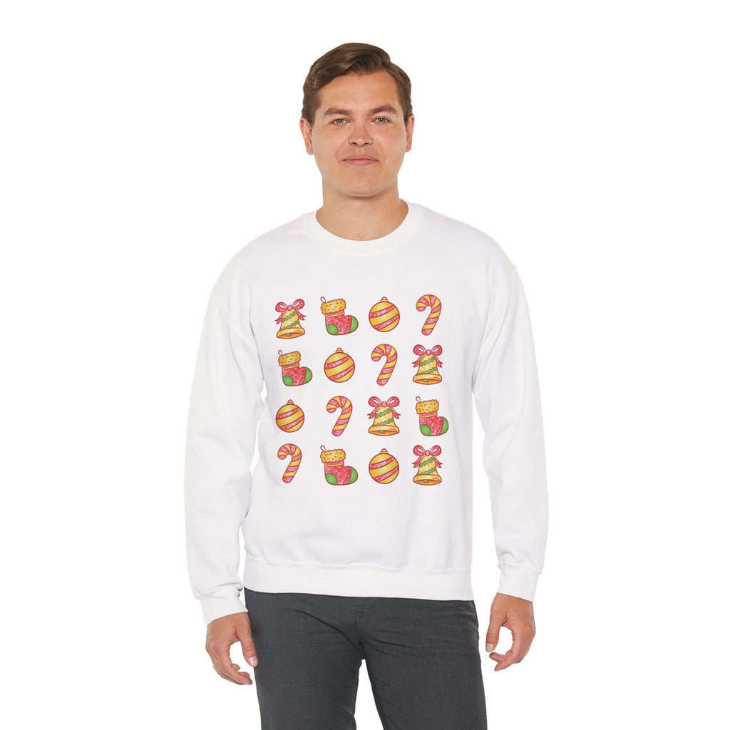 Christmas Pattern Crewneck Sweatshirt