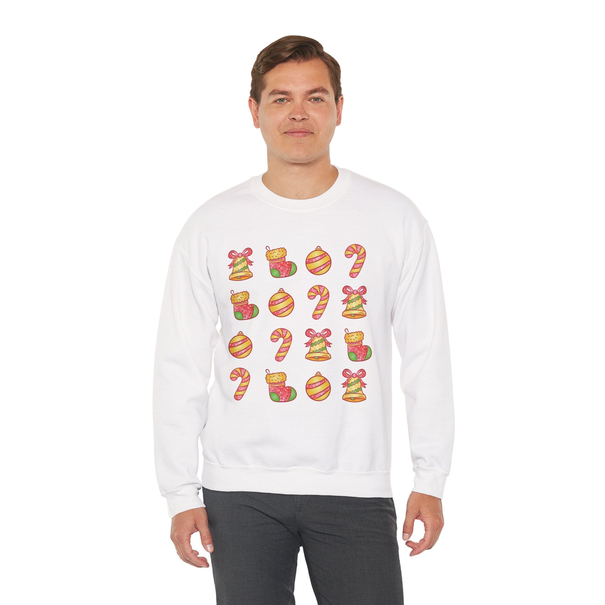 Christmas Pattern Crewneck Sweatshirt