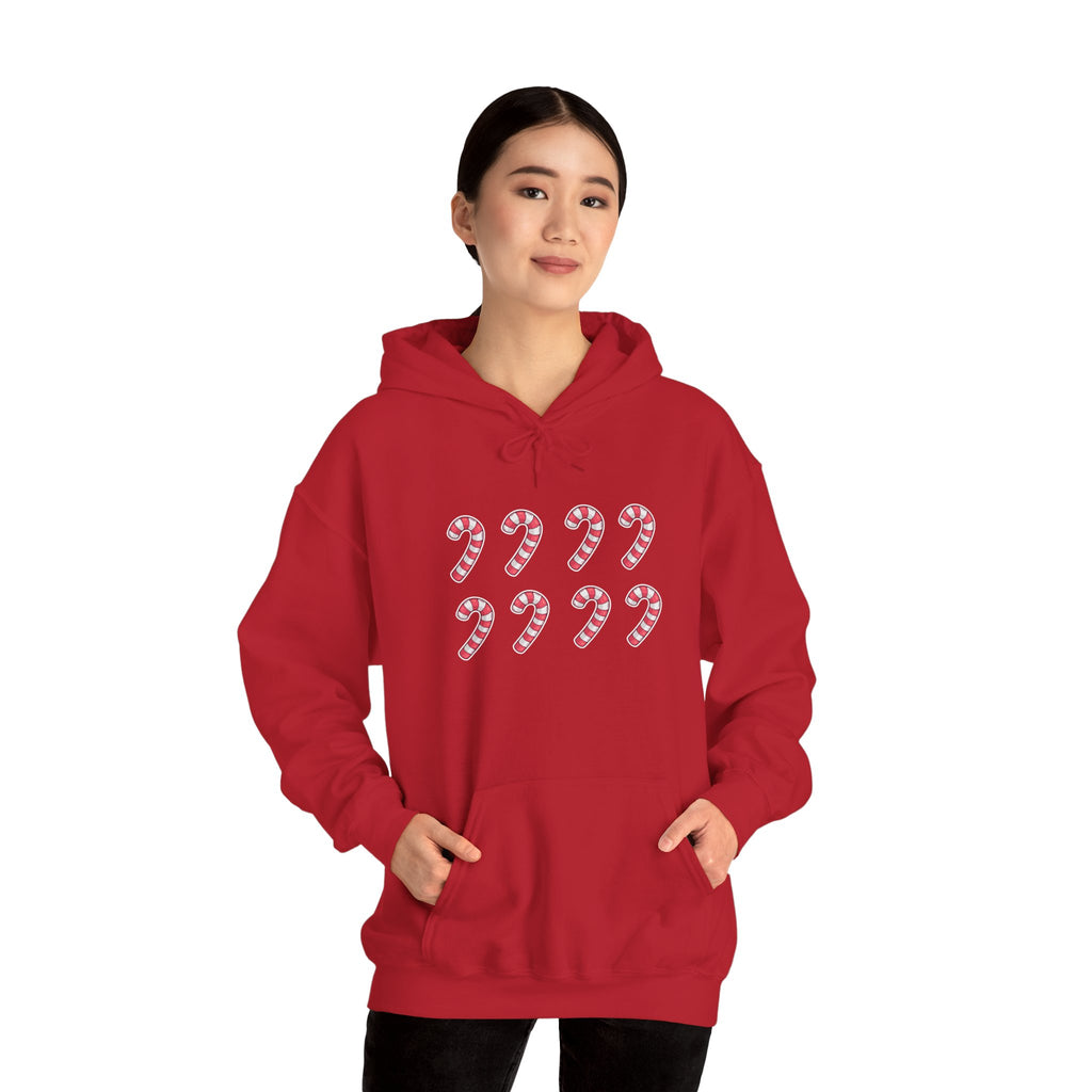 Candy Cane Pattern Hoodie