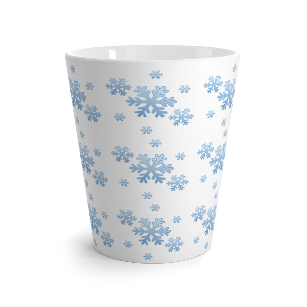 Snowflake Latte Mug