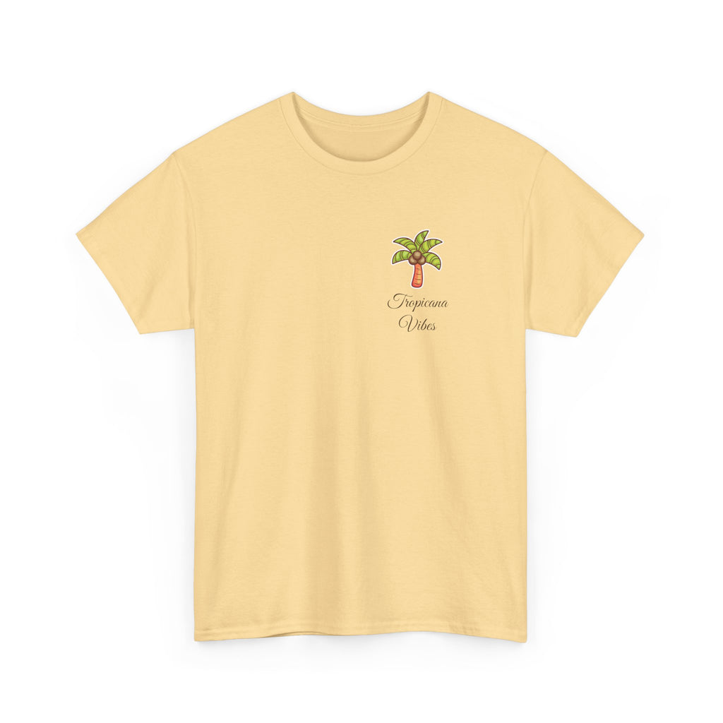 Tropicana Vibes T-Shirt — Tropical Palm Beach Graphic Tee