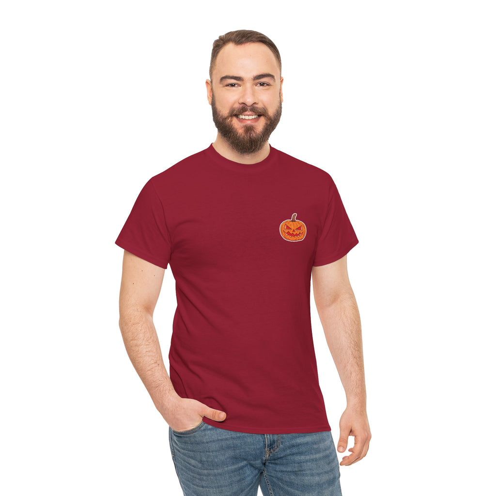Spooky Pumpkin Unisex Heavy Cotton Tee