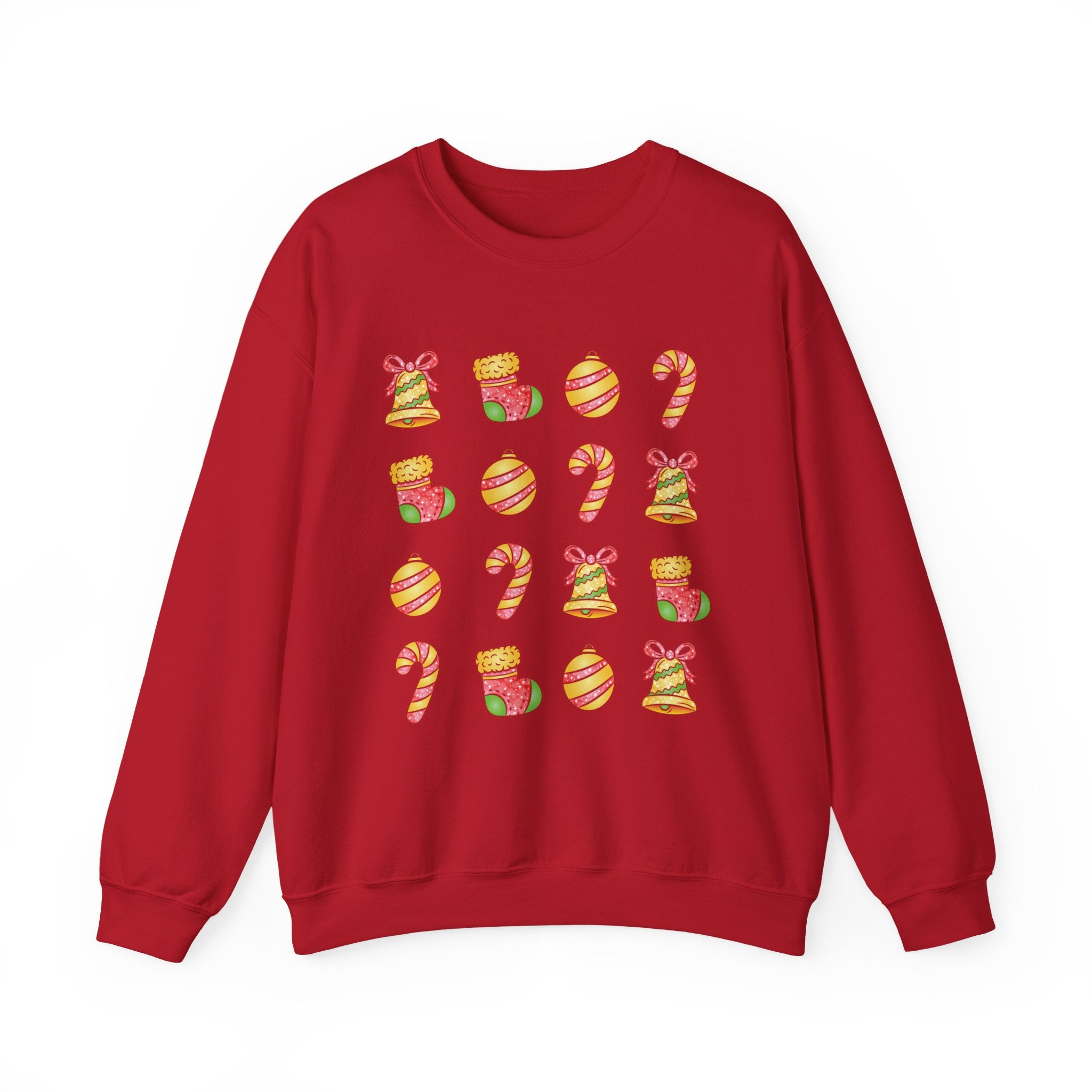 Christmas Pattern Crewneck Sweatshirt