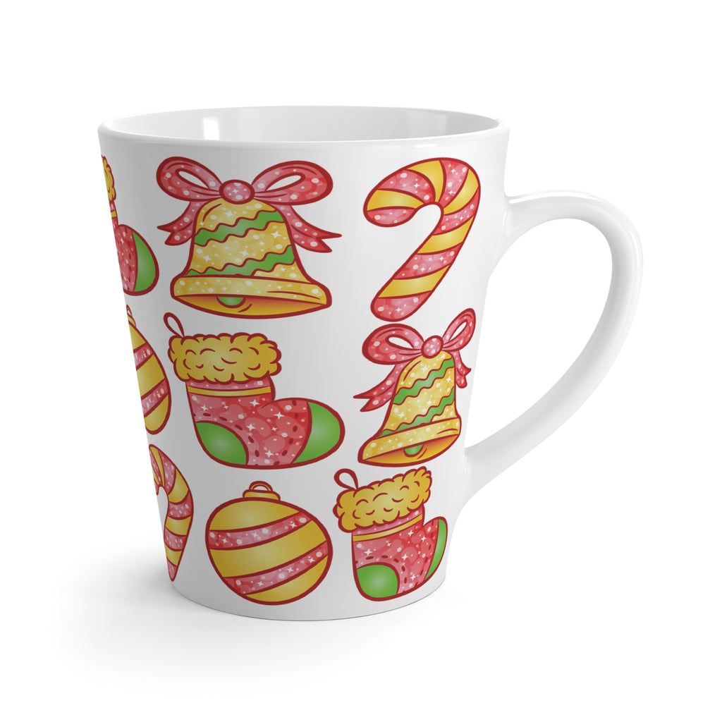 Christmas Pattern Latte Mug