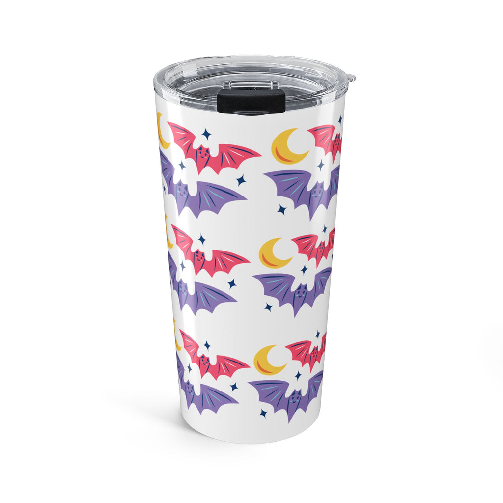 Cute Bats With Crescent Moon Tumbler