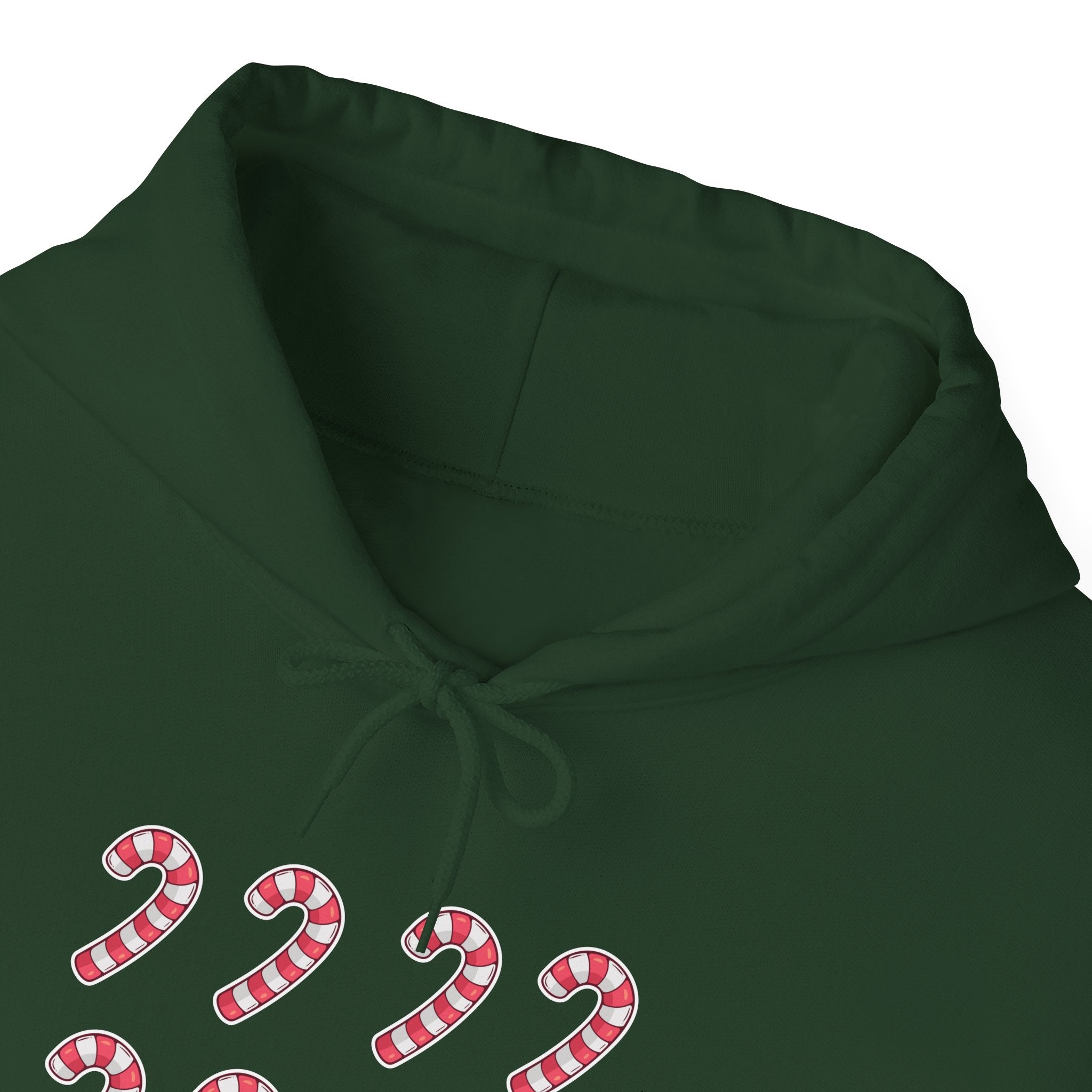 Candy Cane Pattern Hoodie