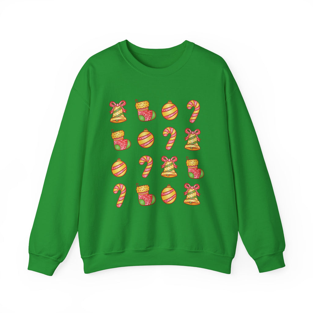Christmas Pattern Crewneck Sweatshirt