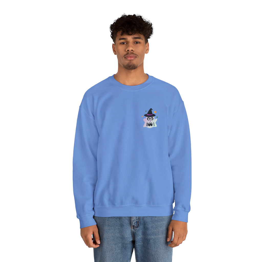 Little Ghost-Witch Unisex Heavy Blend™ Crewneck Sweatshirt