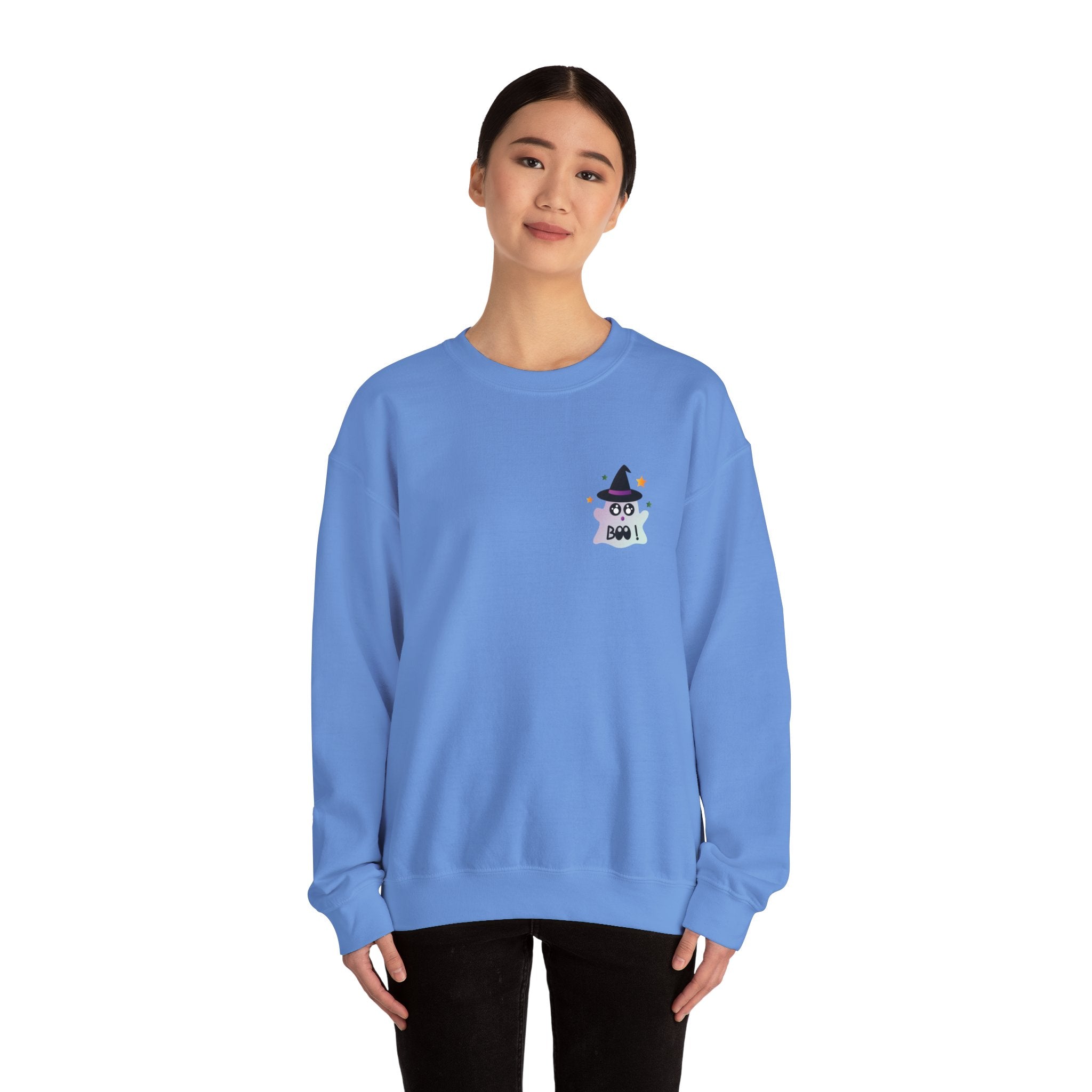 Little Ghost-Witch Unisex Heavy Blend™ Crewneck Sweatshirt