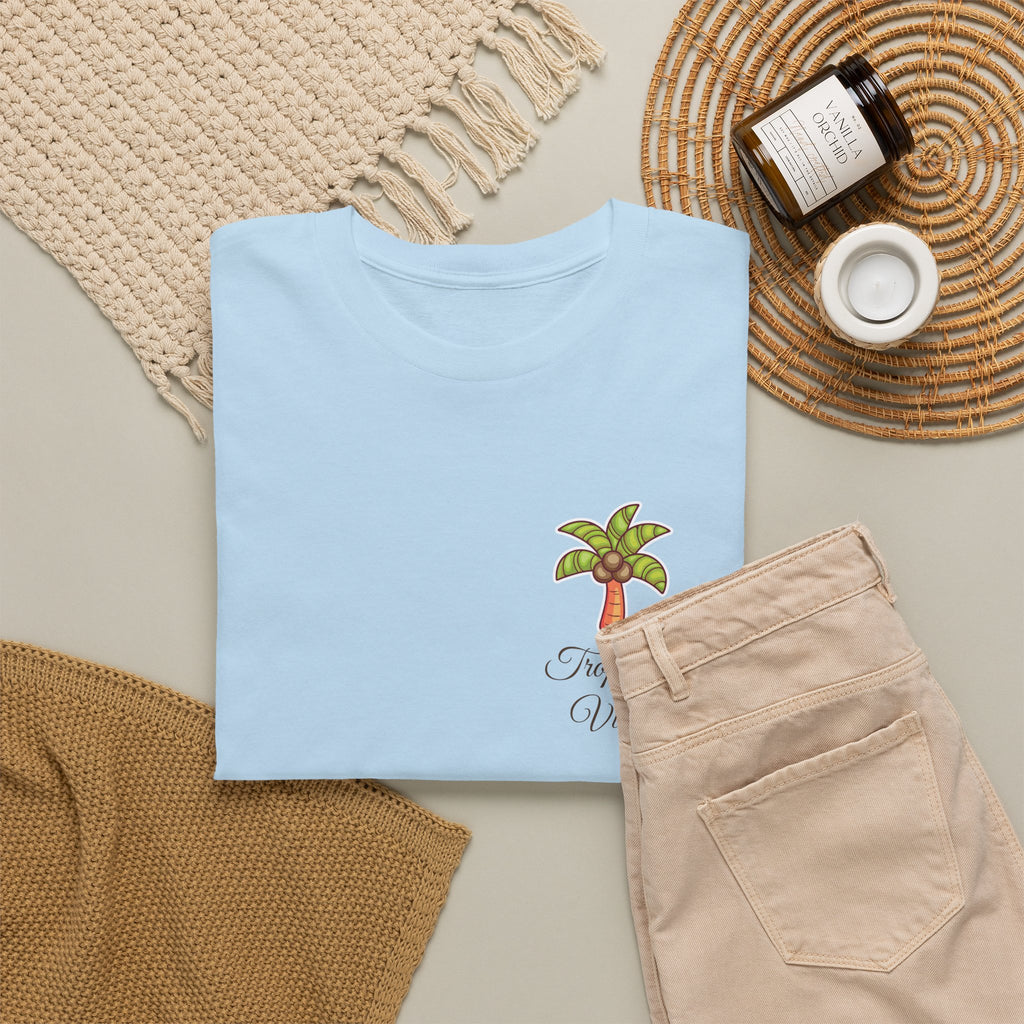 Tropicana Vibes T-Shirt — Tropical Palm Beach Graphic Tee