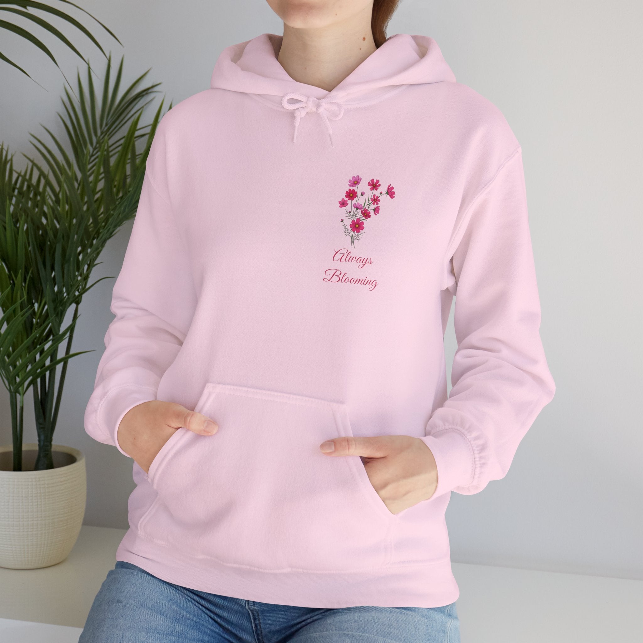 "Always Blooming" Hoodie - Cute Spring Hooded Sweatshirt