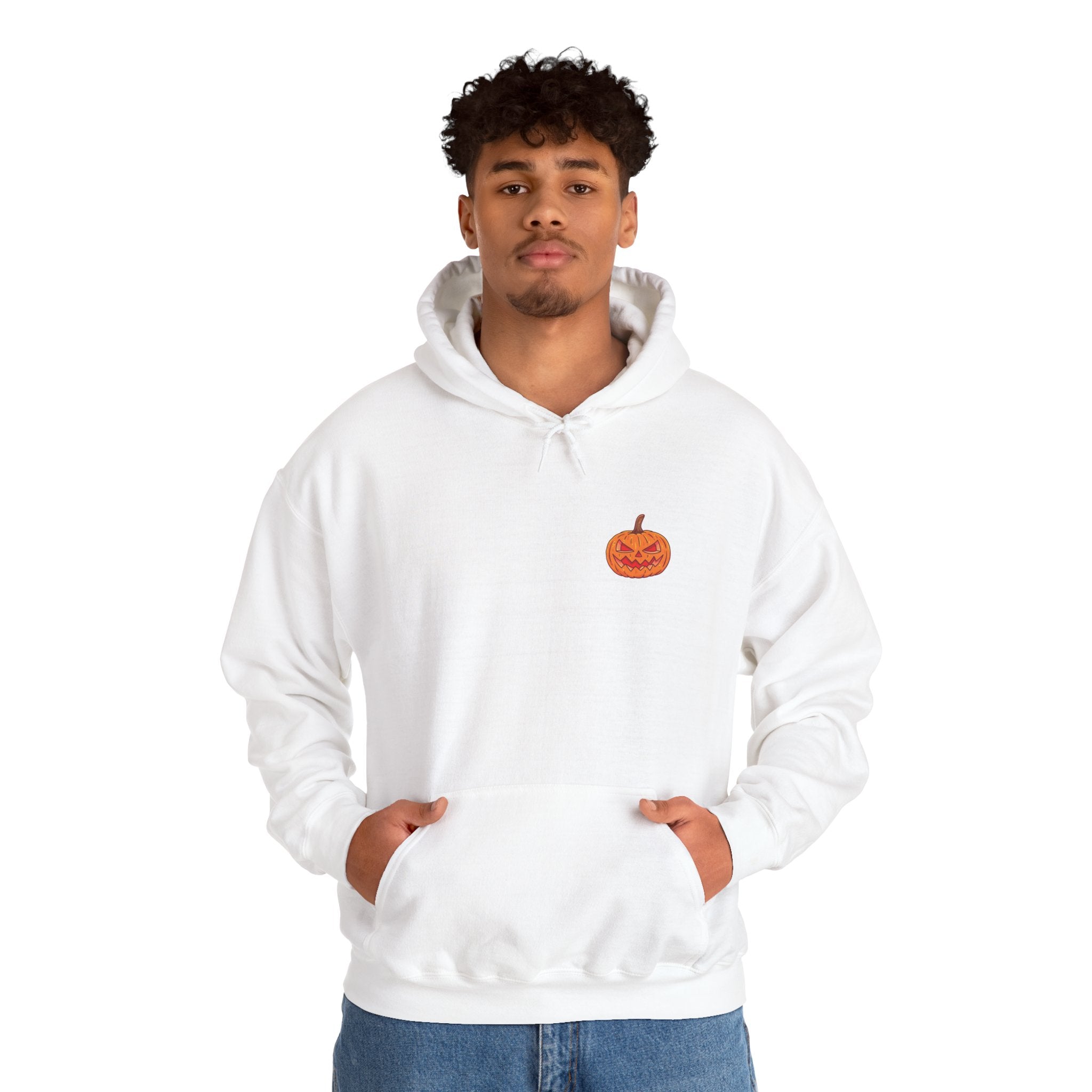 Spooky Pumpkin Unisex Heavy Blend™ Hooded Sweatshirt