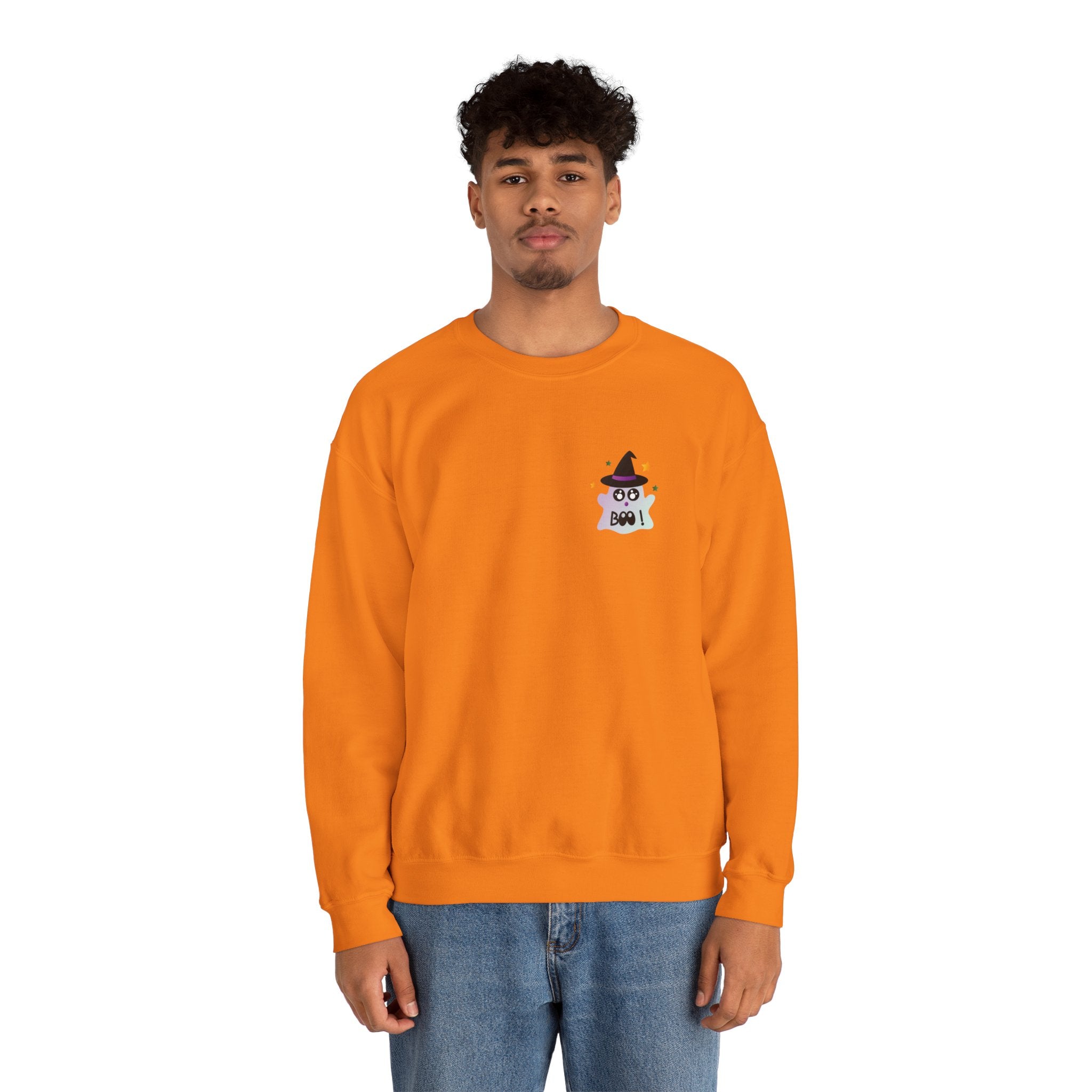 Little Ghost-Witch Unisex Heavy Blend™ Crewneck Sweatshirt