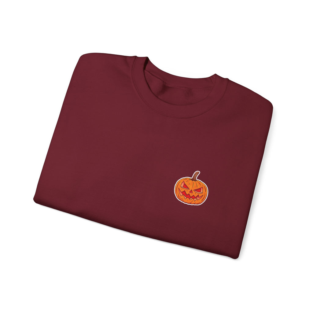 Spooky Pumpkin Unisex Heavy Blend™ Crewneck Sweatshirt